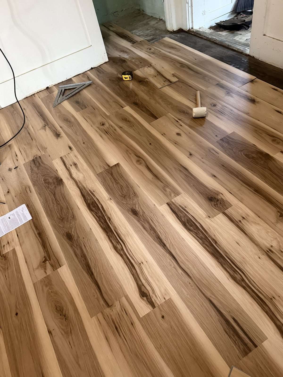 Finished floor